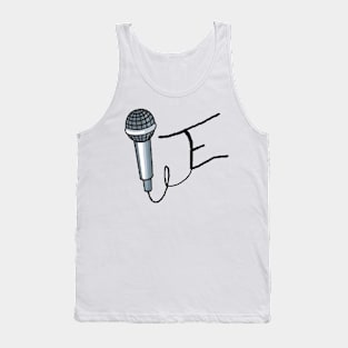 Triadic Entertainment Mic Logo Tank Top